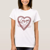T-shirt 4:8 de Peter de l'amour 1 (Devant)
