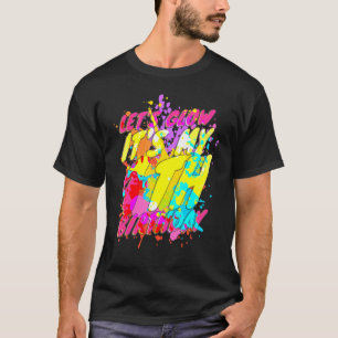 T-shirt 4 ans J'ai une fête qui brille 4e anniversaire C'e