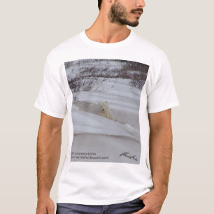T-shirt 4 d'ours blanc (conception d'avant et de