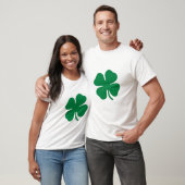 T-SHIRT 4 FEUILLES SHAMROCK 4 PERSONNALISABLE (Unisexe)