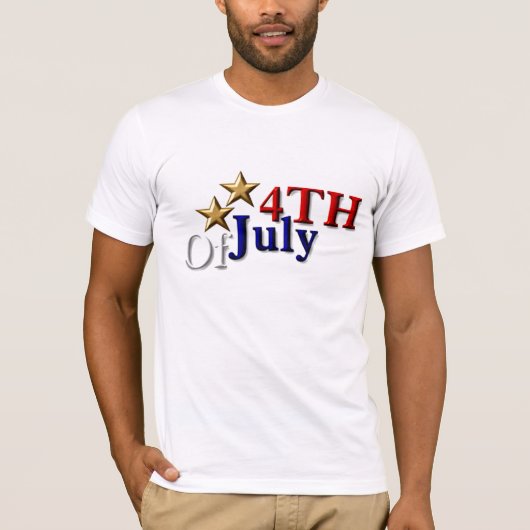 T-shirt 4 juillet (Devant)