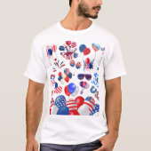 T-shirt 4 juillet (Devant)