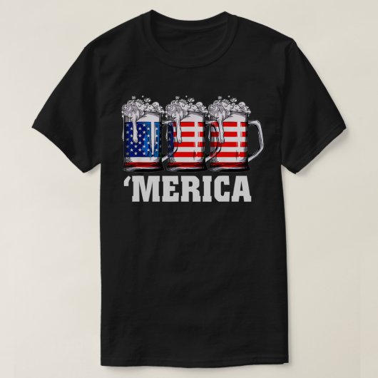 T-shirt 4 juillet (Design devant)