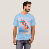 T-Shirt ; 4 JUILLET (Devant entier)