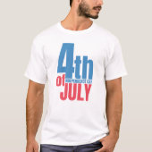 T-shirt 4 juillet (Devant)
