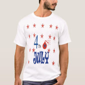 T-shirt 4 juillet (Devant)