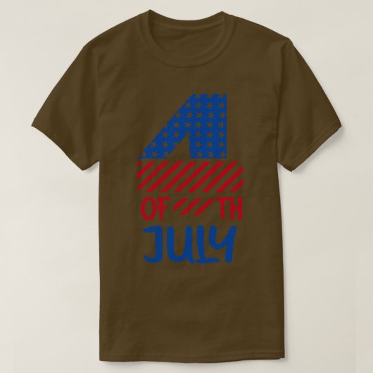 T-shirt 4 juillet (10) (Design devant)