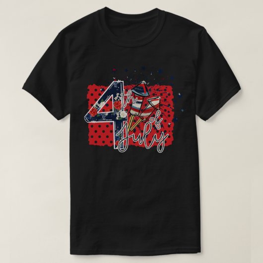 T-shirt 4 juillet (17) (Design devant)