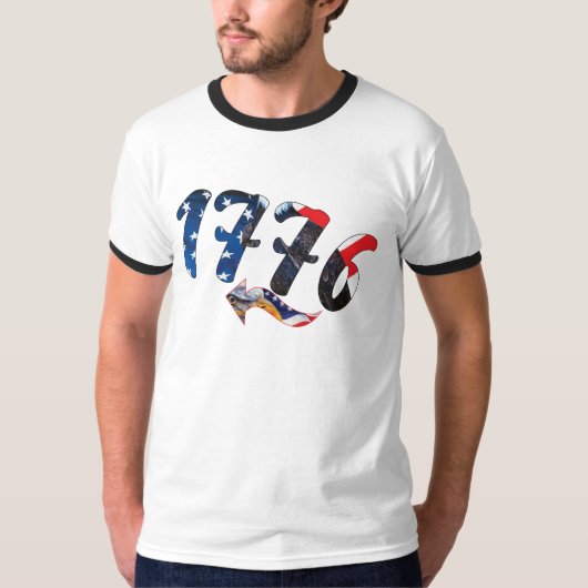T-shirt 4 juillet - 1776 (Devant)