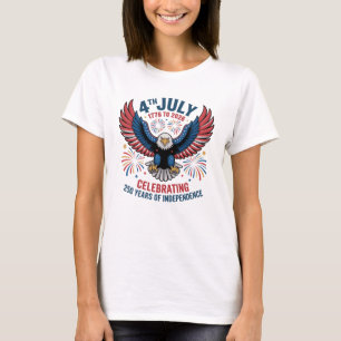 T-shirt 4 juillet 2026 - Célébration de 250 Ans