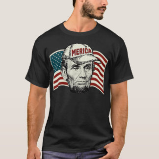T-shirt 4 juillet abraham