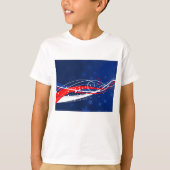 T-shirt 4 Juillet Abstrait (Devant)