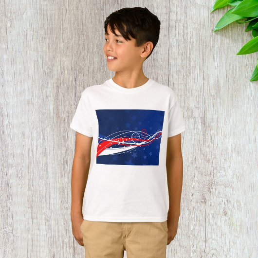 T-shirt 4 Juillet Abstrait