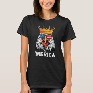 T-shirt 4 juillet Aigle 'Amérique Amérique Fête de l'Indép