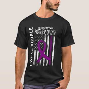 T-shirt 4 juillet Alzheimer Sensibilisation Mère En Droit