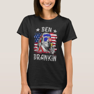T-shirt 4 juillet Américain Hommes Patriotique Quatrième