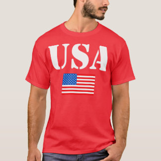 T-shirt 4 juillet américaine