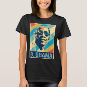 T-shirt 4 juillet Barack Obama Président Retro Patriotique