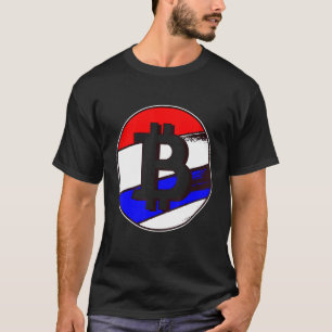 T-shirt 4 juillet Bitcoin Btc Cryptomonnaie Pour Les Homme