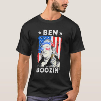 T-shirt 4 juillet Chemises Pour Hommes Ben Drankin Ben Fra