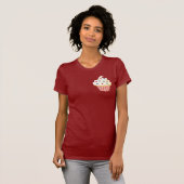 T-shirt 4 juillet Cupcake (Devant entier)