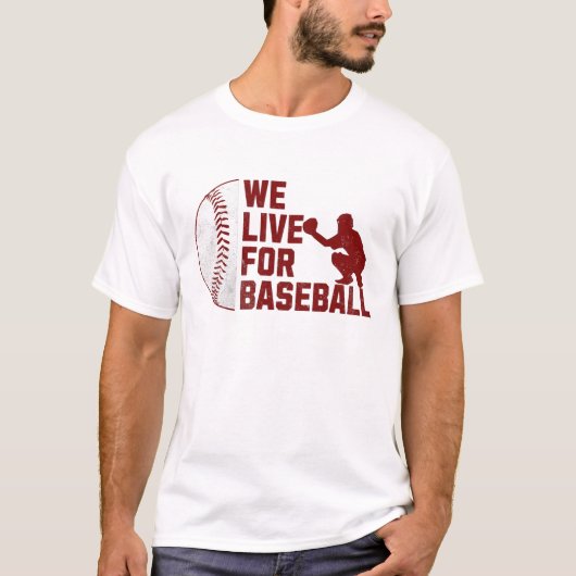 T-shirt 4 juillet de baseball à Noël (Devant)