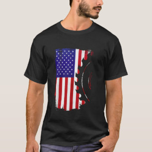 T-shirt 4 juillet De Sciure De Carpenter Pour Les Hommes T