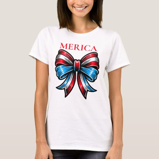 T-shirt 4 juillet des femmes (Devant)