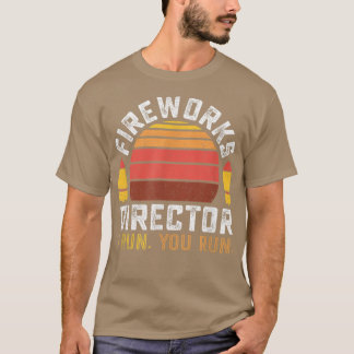 T-shirt 4 juillet du directeur Fireworks