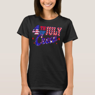 T-shirt 4 juillet Équipage Correspondant aux vêtements de 
