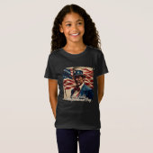 T-Shirt 4 juillet – Esprit d'indépendance (Devant entier)