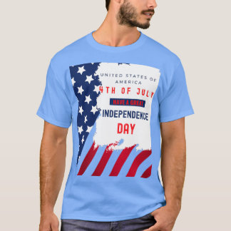 T-shirt 4 juillet est un cadeau pour l'indépendance de l'A