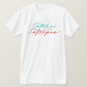 T-shirt 4 juillet Étoiles & Grandes Tailles Joli Script (Design devant)
