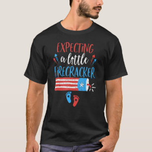 T-shirt 4 juillet Faire-part de grossesse Révea bébé bébé