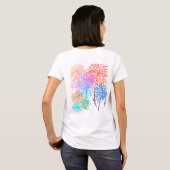 T-shirt 4 juillet fête (Dos entier)