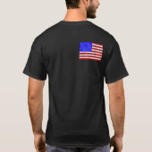 T-shirt 4 juillet Fête - Drapeau américain (Dos)