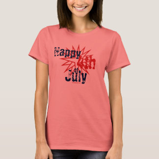 T-shirt 4 juillet heureux