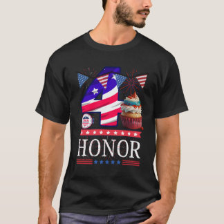 T-shirt 4 juillet HONNEUR