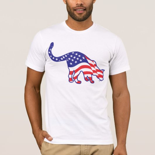 T-shirt 4 juillet Kitty Cats (Devant)