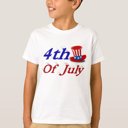 T-shirt 4 juillet Oncle Sam (Devant)