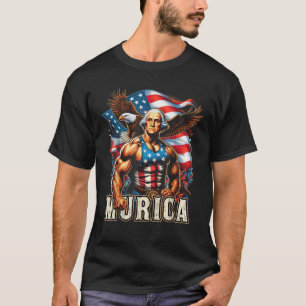 T-shirt 4 juillet Patriotique Funny George Washington juil