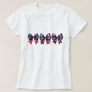 T-Shirt 4 juillet pavillon américain
