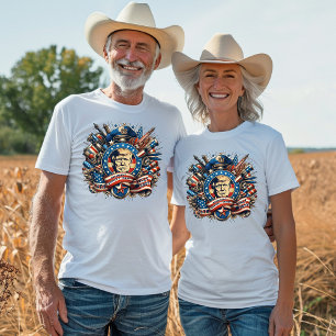 T-shirt 4 juillet président Trump