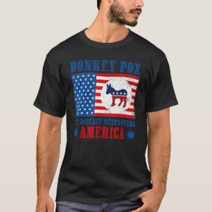 T-shirt 4 juillet républicaine conservatrice de la varicel