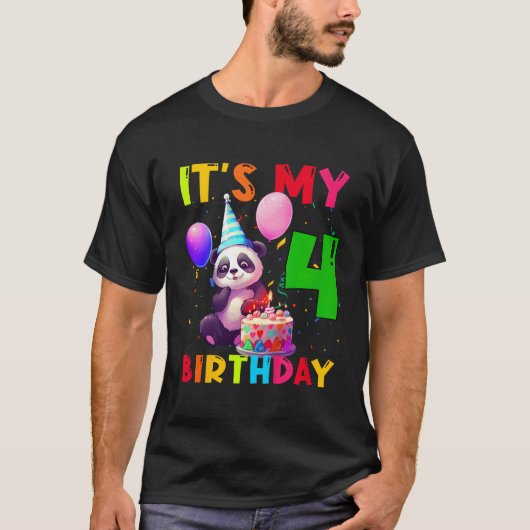 T-shirt 4 Panda 4E Panda (Devant)