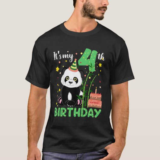 T-shirt 4 Panda 4E Panda (Devant)