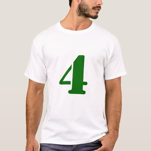 T-shirt 4 rappelés jamais (Devant)