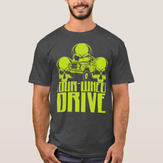T-shirt 4 roues 4WD T