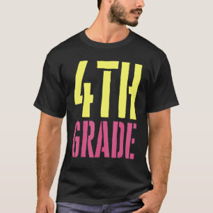T-shirt 4e année Bonne première journée de l'école hommes