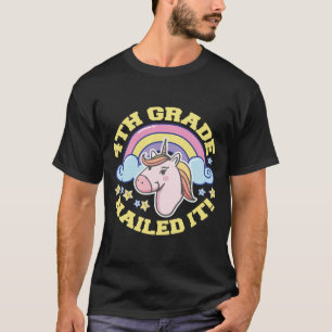 T-shirt 4e année Nail It! Unicorne